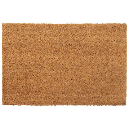 vidaXL Door Mats 2 pcs Natural 40x60 cm Tufted Coir