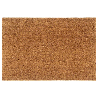 vidaXL Door Mat Natural 60x90 cm Tufted Coir