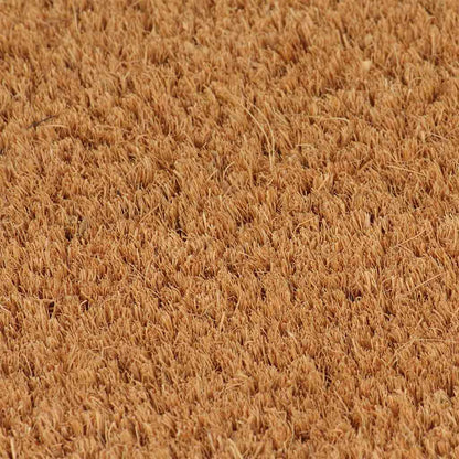 vidaXL Door Mat Natural 100x200 cm Tufted Coir