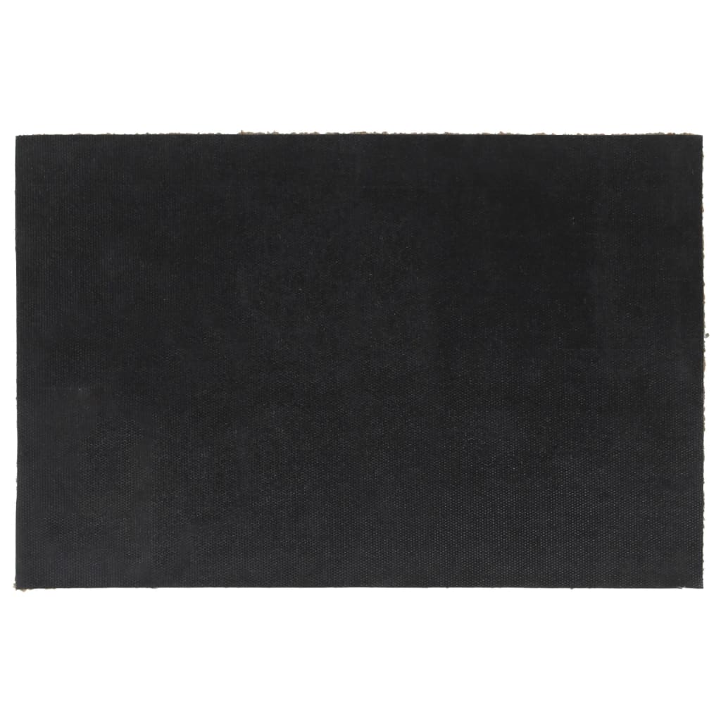 vidaXL Door Mat Natural 40x60 cm Tufted Coir