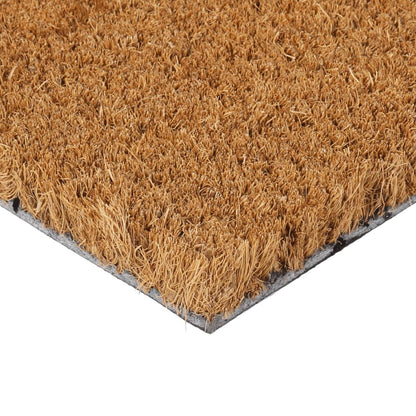 vidaXL Door Mat Natural 40x60 cm Tufted Coir