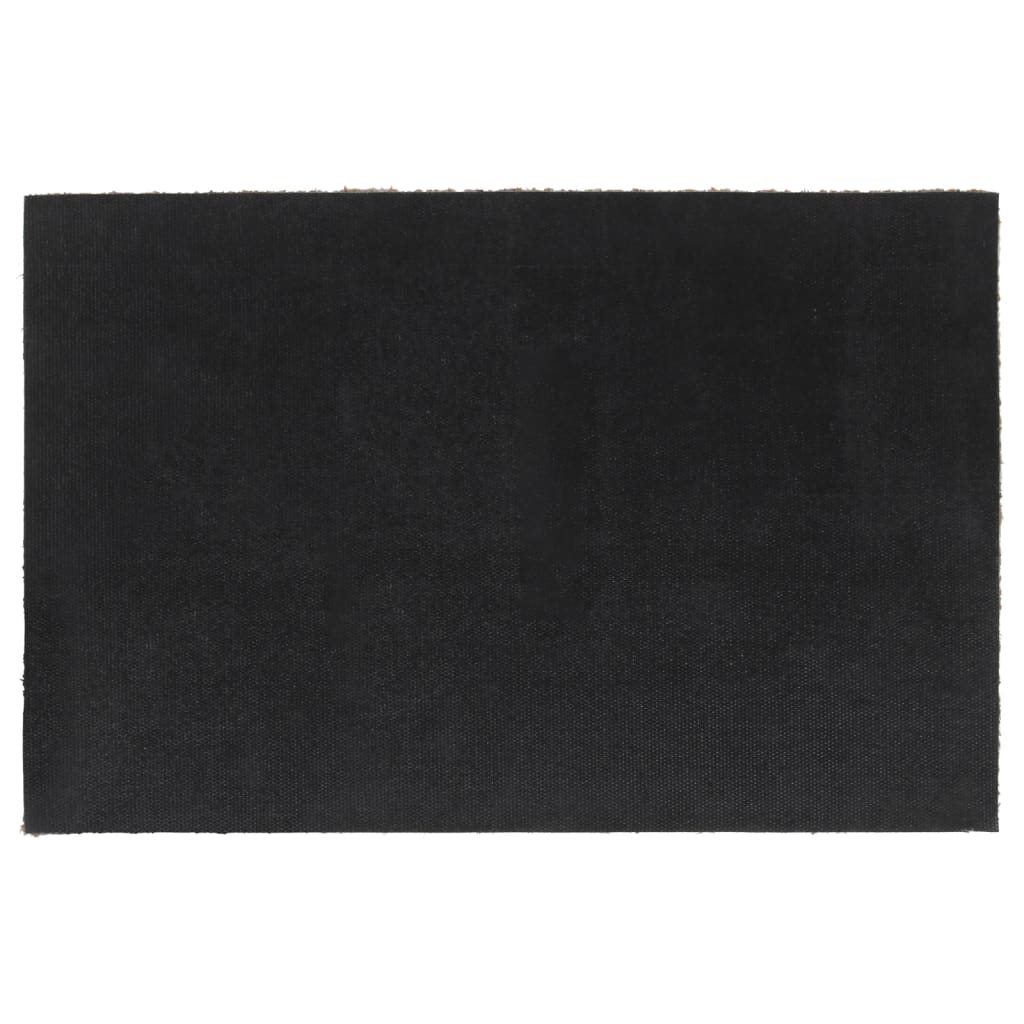 vidaXL Door Mat Natural 40x60 cm Tufted Coir
