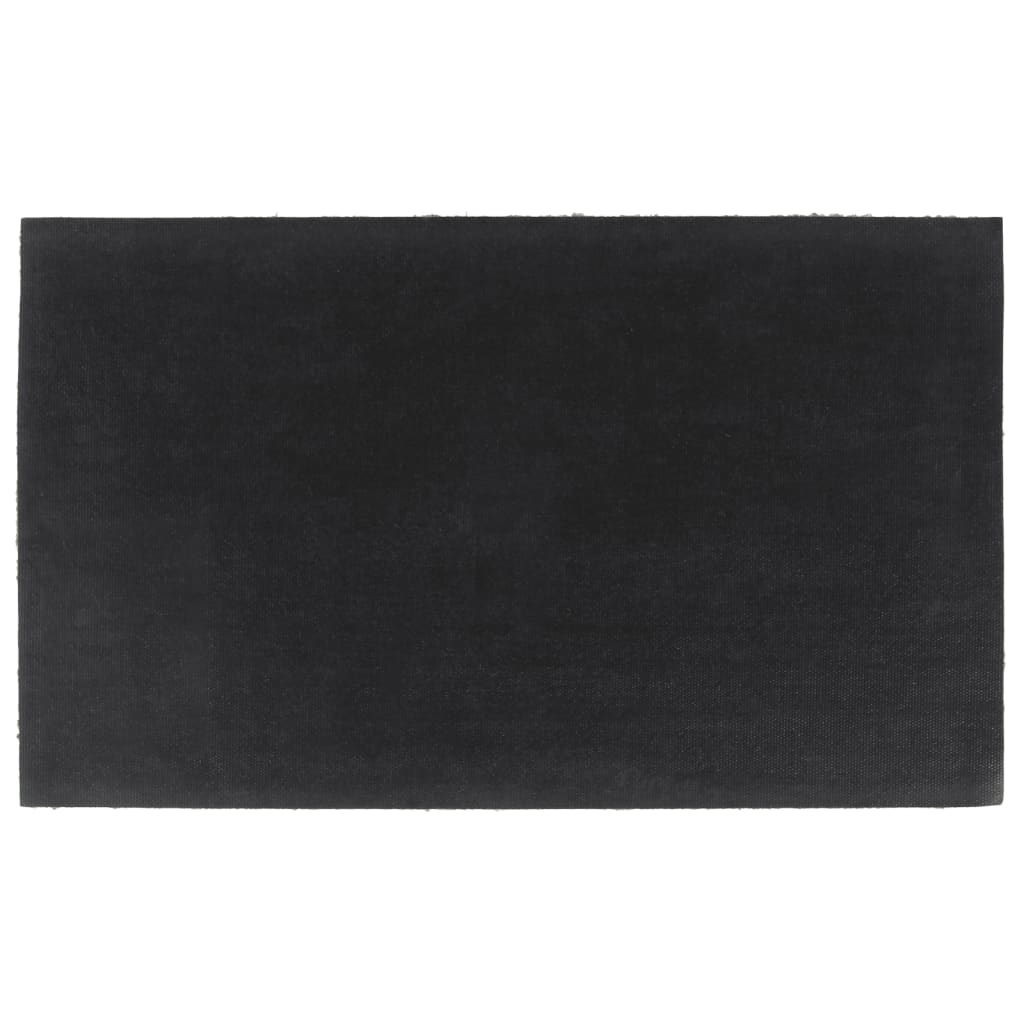 vidaXL Door Mat Natural 45x75 cm Tufted Coir