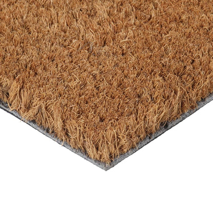 vidaXL Door Mat Natural 45x75 cm Tufted Coir