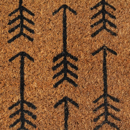 vidaXL Door Mat Natural 40x60 cm Tufted Coir