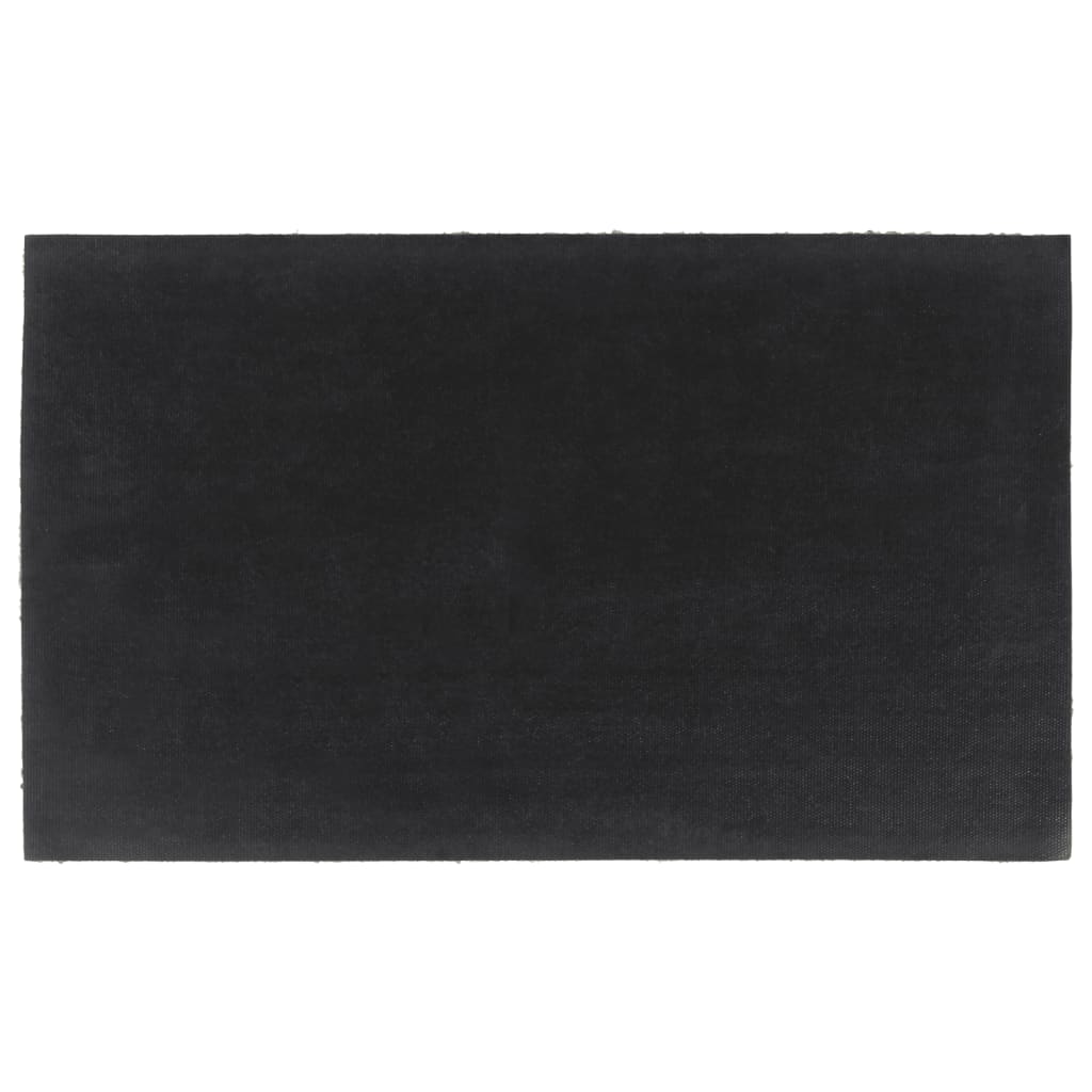 vidaXL Door Mat Natural 45x75 cm Tufted Coir