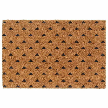 vidaXL Door Mat Natural 40x60 cm Tufted Coir
