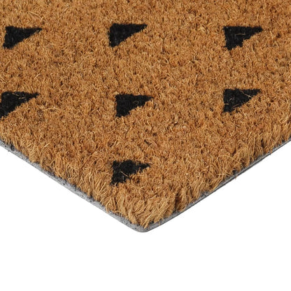 vidaXL Door Mat Natural 40x60 cm Tufted Coir