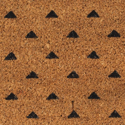 vidaXL Door Mat Natural 40x60 cm Tufted Coir