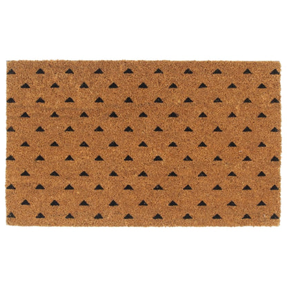 vidaXL Door Mat Natural 45x75 cm Tufted Coir