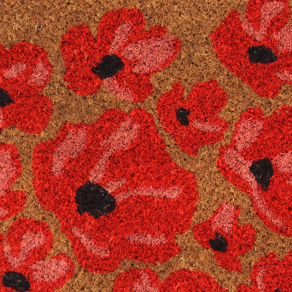 vidaXL Door Mat Natural 40x60 cm Tufted Coir