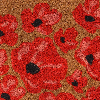 vidaXL Door Mat Natural 40x60 cm Tufted Coir