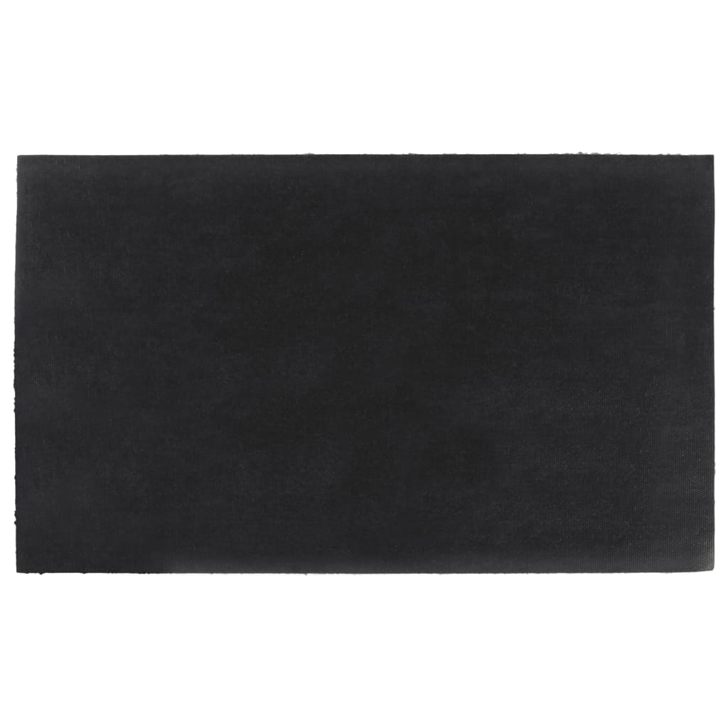 vidaXL Door Mat Natural 45x75 cm Tufted Coir