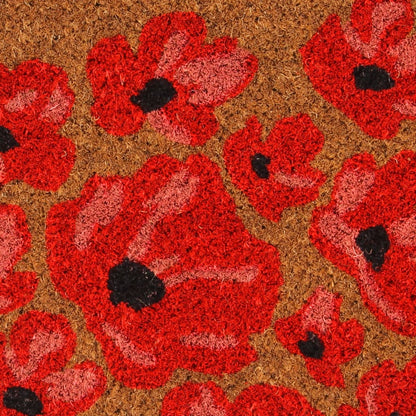 vidaXL Door Mat Natural 45x75 cm Tufted Coir