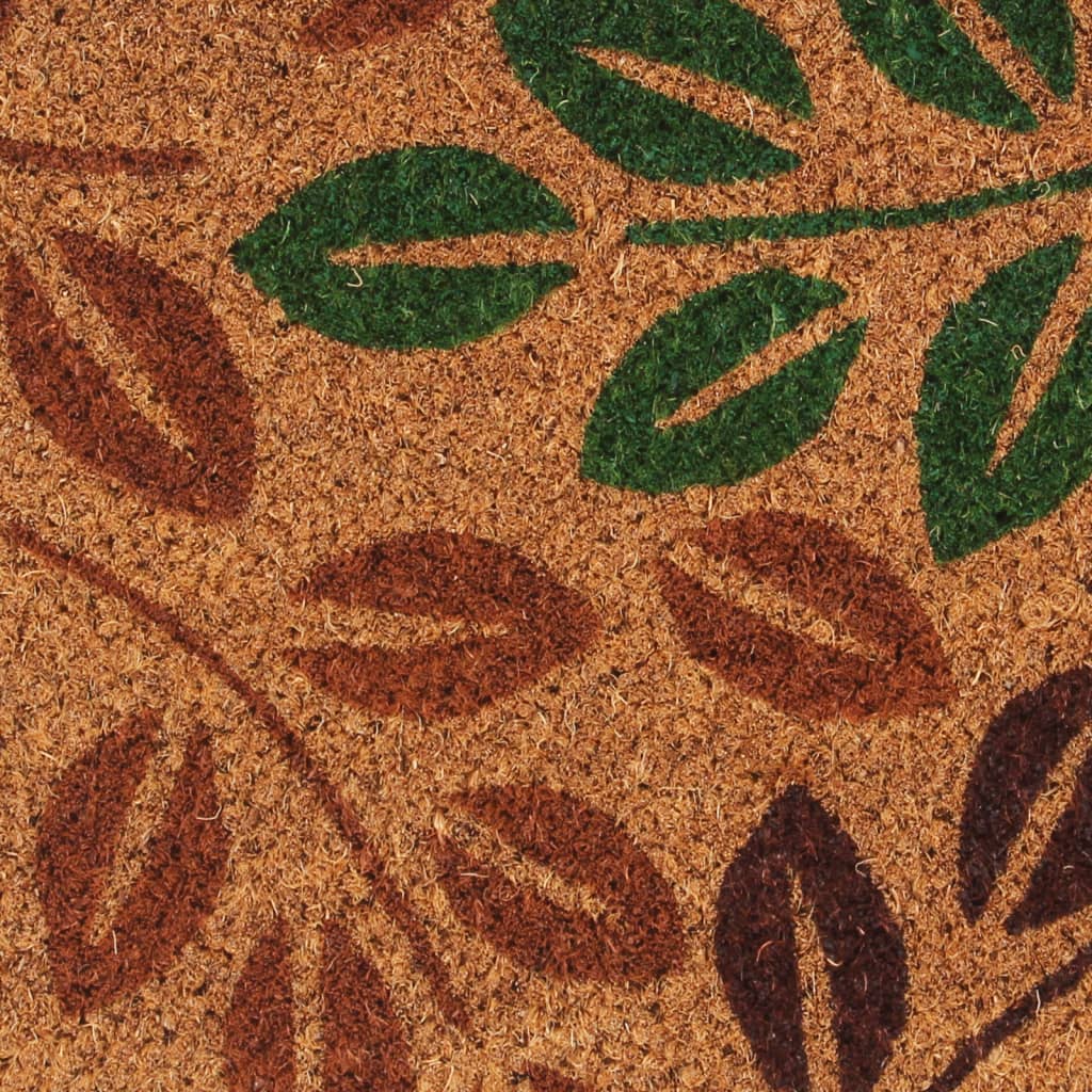 vidaXL Door Mat Natural 40x60 cm Tufted Coir