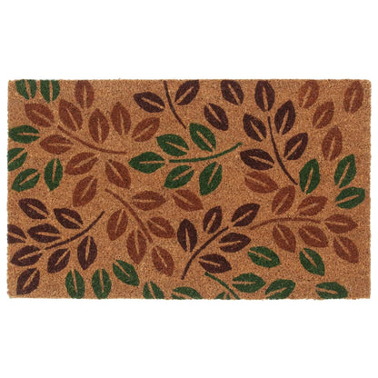 vidaXL Door Mat Natural 45x75 cm Tufted Coir