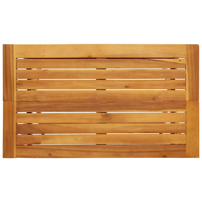 vidaXL Folding Garden Table 90x52.5x65 cm Solid Wood Acacia