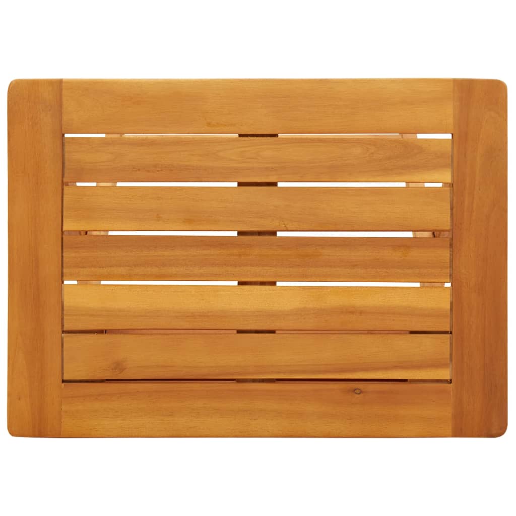 vidaXL Folding Garden Table 50x36x60 cm Solid Wood Acacia