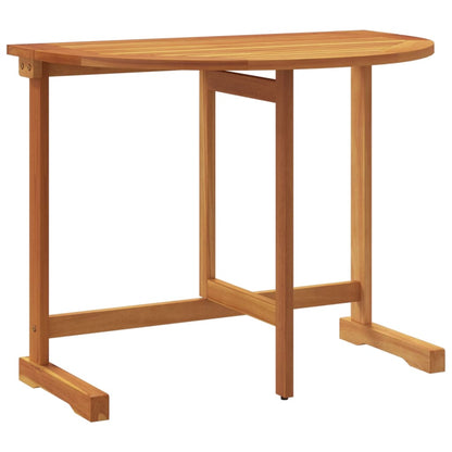vidaXL Folding Balcony Table 90x60x72 cm Solid Wood Acacia