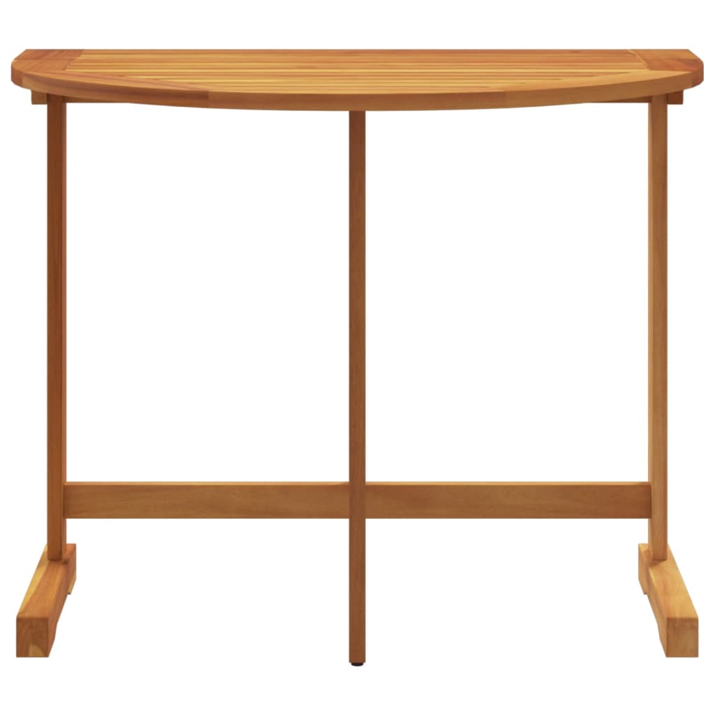 vidaXL Folding Balcony Table 90x60x72 cm Solid Wood Acacia