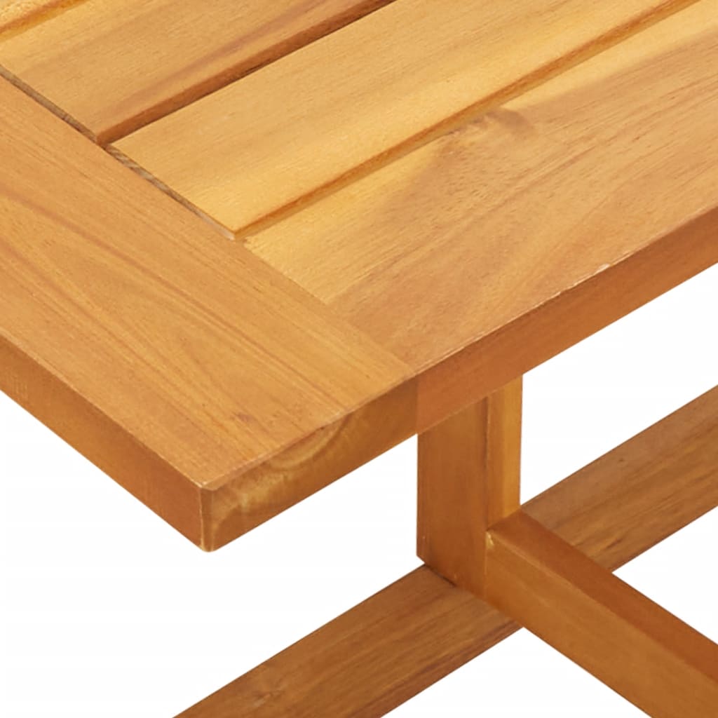 vidaXL Folding Balcony Table 90x60x72 cm Solid Wood Acacia