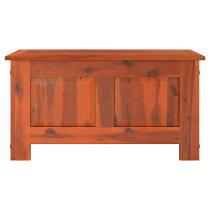 vidaXL Storage Chest with Lid Brown Solid Wood Acacia