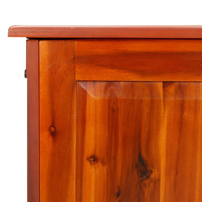 vidaXL Storage Chest with Lid Brown Solid Wood Acacia