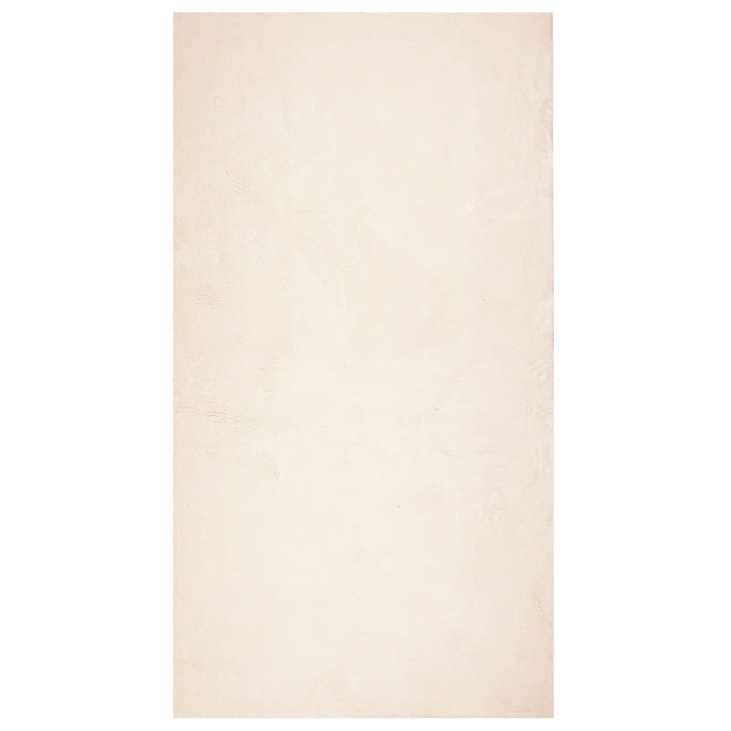 vidaXL Rug HUARTE Short Pile Soft and Washable Beige 80x150 cm