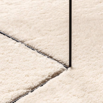 vidaXL Rug HUARTE Short Pile Soft and Washable Beige 80x250 cm