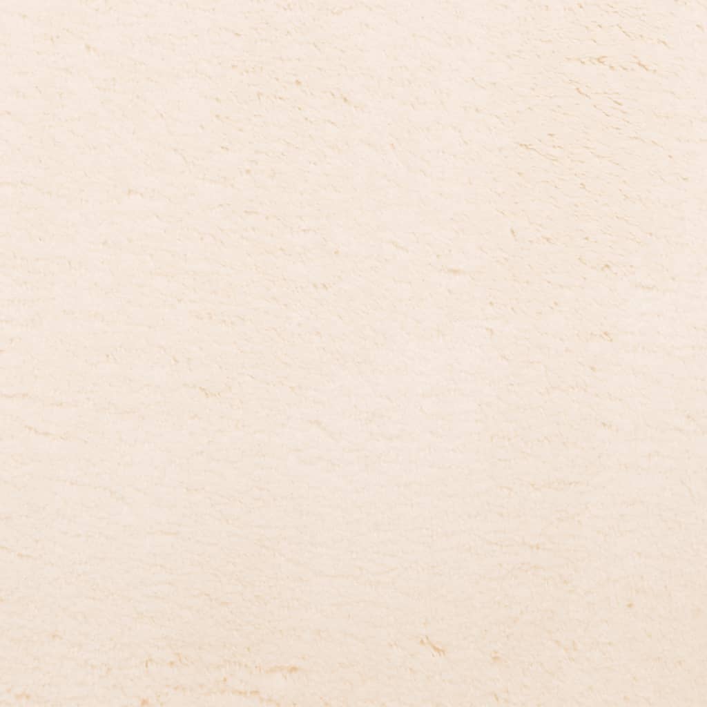 vidaXL Rug HUARTE Short Pile Soft and Washable Beige 80x250 cm