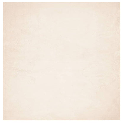 vidaXL Rug HUARTE Short Pile Soft and Washable Beige 120x120 cm
