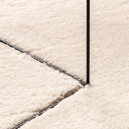 vidaXL Rug HUARTE Short Pile Soft and Washable Beige 160x160 cm