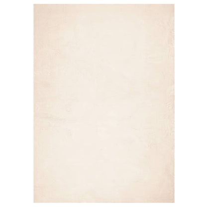 vidaXL Rug HUARTE Short Pile Soft and Washable Beige 160x230 cm