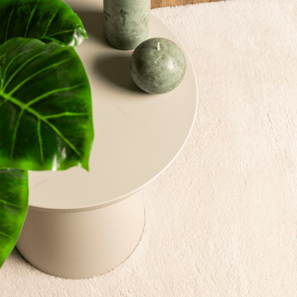 vidaXL Rug HUARTE Short Pile Soft and Washable Beige 200x200 cm