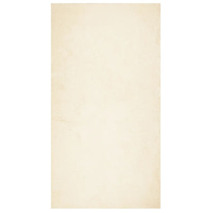 vidaXL Rug HUARTE Short Pile Soft and Washable Cream 60x110 cm