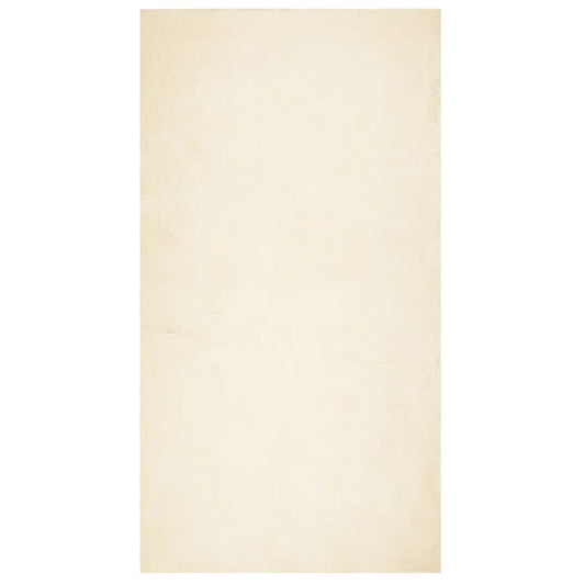 vidaXL Rug HUARTE Short Pile Soft and Washable Cream 60x110 cm