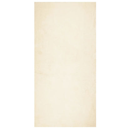vidaXL Rug HUARTE Short Pile Soft and Washable Cream 100x200 cm