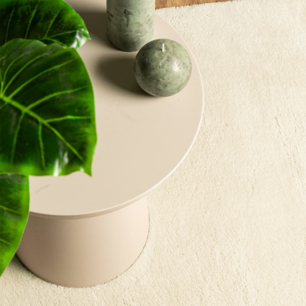 vidaXL Rug HUARTE Short Pile Soft and Washable Cream 100x200 cm