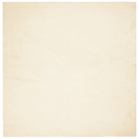 vidaXL Rug HUARTE Short Pile Soft and Washable Cream 120x120 cm