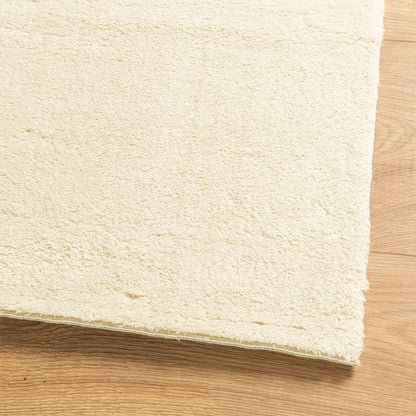 vidaXL Rug HUARTE Short Pile Soft and Washable Cream 200x200 cm