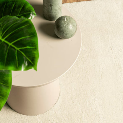 vidaXL Rug HUARTE Short Pile Soft and Washable Cream 200x200 cm