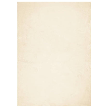 vidaXL Rug HUARTE Short Pile Soft and Washable Cream 200x280 cm