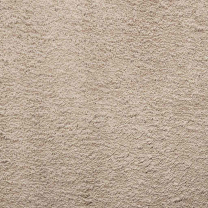 vidaXL Rug HUARTE Short Pile Soft and Washable Sand 80x250 cm