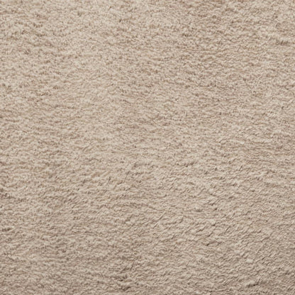 vidaXL Rug HUARTE Short Pile Soft and Washable Sand 140x200 cm
