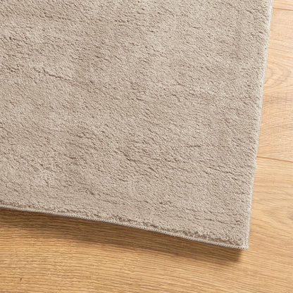 vidaXL Rug HUARTE Short Pile Soft and Washable Sand 160x160 cm
