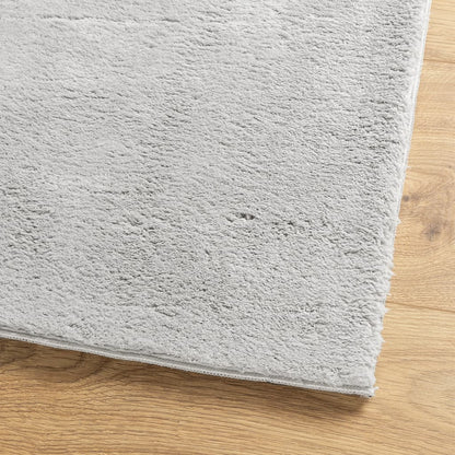vidaXL Rug HUARTE Short Pile Soft and Washable Grey 60x110 cm