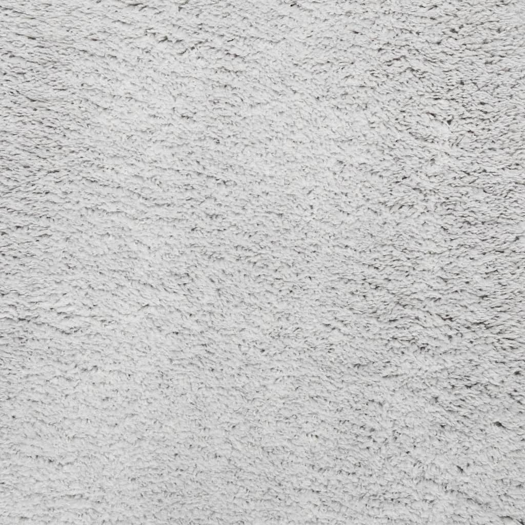 vidaXL Rug HUARTE Short Pile Soft and Washable Grey 60x110 cm