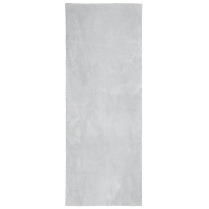vidaXL Rug HUARTE Short Pile Soft and Washable Grey 80x200 cm