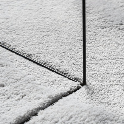 vidaXL Rug HUARTE Short Pile Soft and Washable Grey 80x200 cm