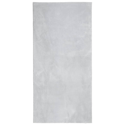vidaXL Rug HUARTE Short Pile Soft and Washable Grey 100x200 cm